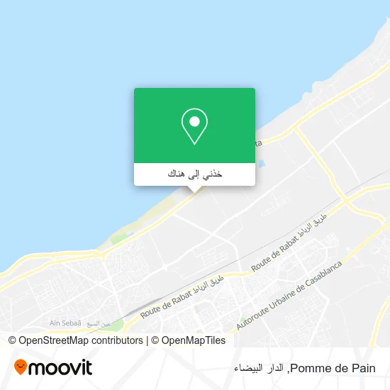 خريطة Pomme de Pain