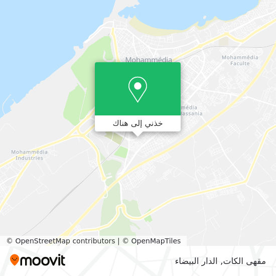 خريطة مقهى الكات