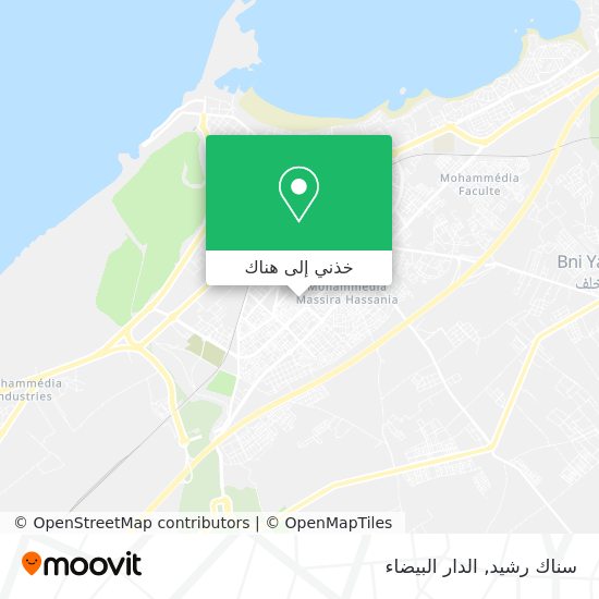خريطة سناك رشيد