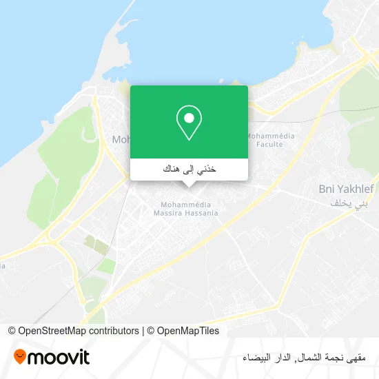 خريطة مقهى نجمة الشمال