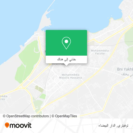 خريطة توفيتري