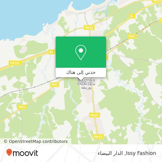خريطة Issy Fashion, المغرب