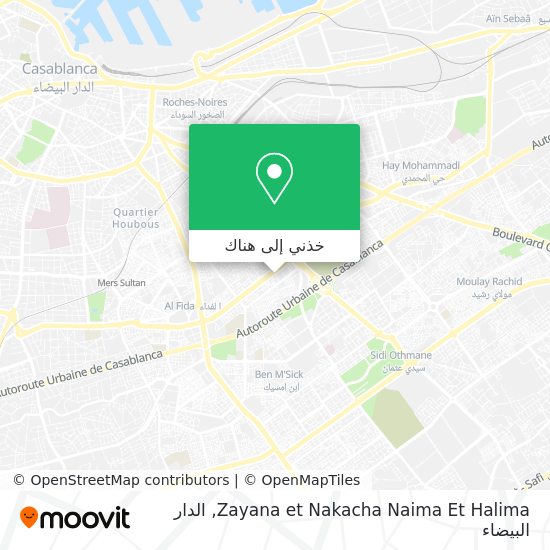 خريطة Zayana et Nakacha Naima Et Halima