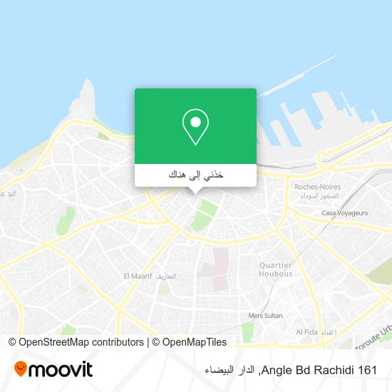 خريطة Angle Bd Rachidi 161