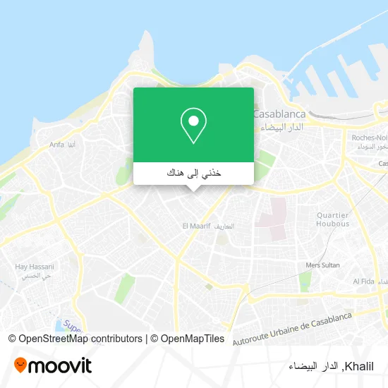 خريطة Khalil