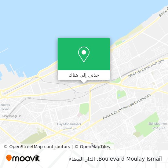 خريطة Boulevard Moulay Ismaïl