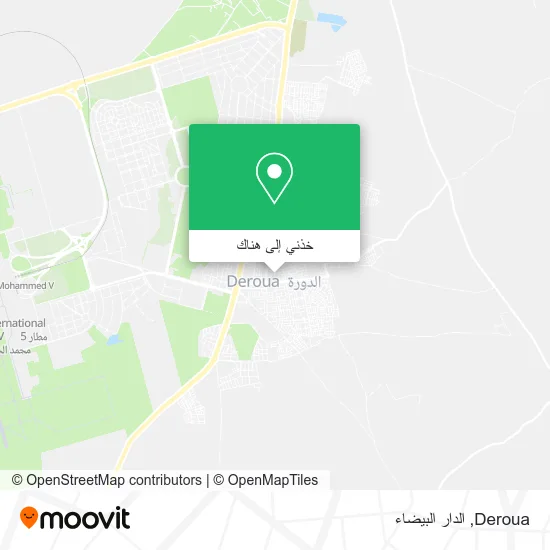 خريطة Deroua