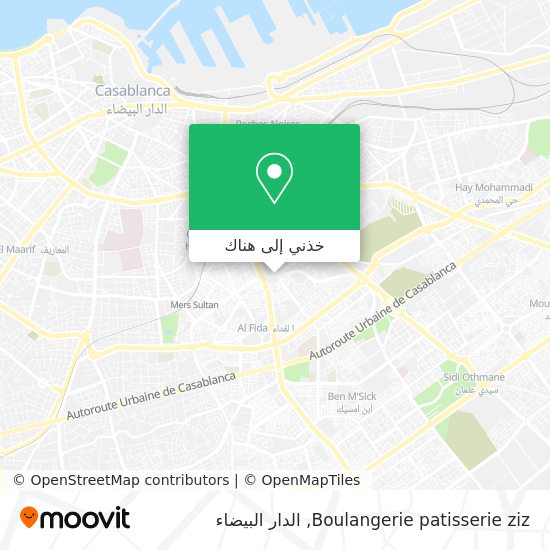 خريطة Boulangerie patisserie ziz