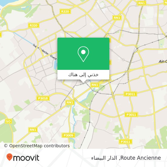 خريطة Route Ancienne