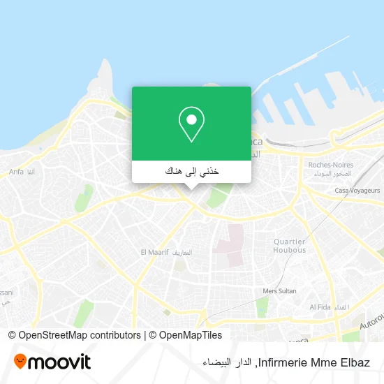 خريطة Infirmerie Mme Elbaz