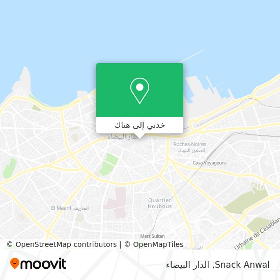 خريطة Snack Anwal
