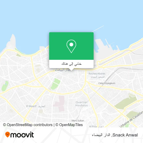 خريطة Snack Anwal