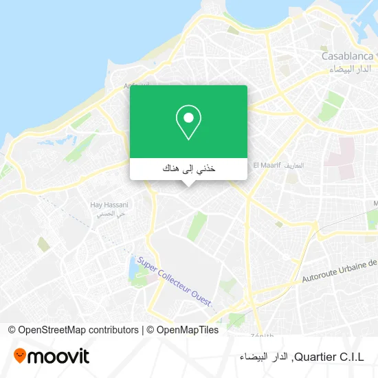 خريطة Quartier C.I.L