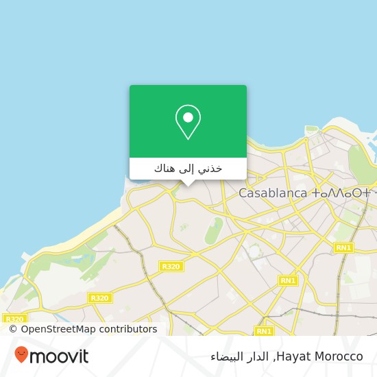 خريطة Hayat Morocco