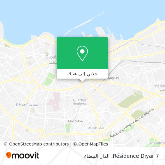 خريطة Résidence Diyar 7