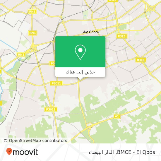 خريطة BMCE - El Qods