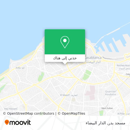 خريطة مسجد بدر