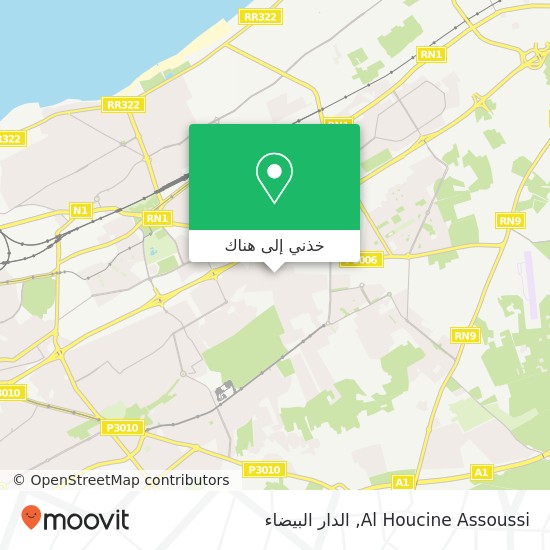 خريطة Al Houcine Assoussi