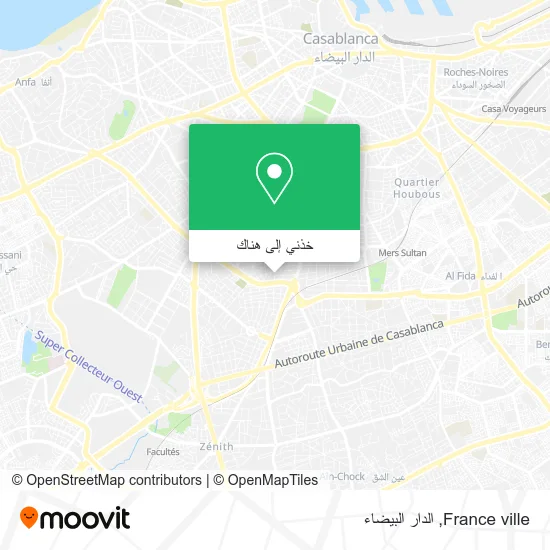 خريطة France ville