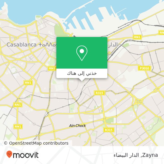 خريطة Zayna