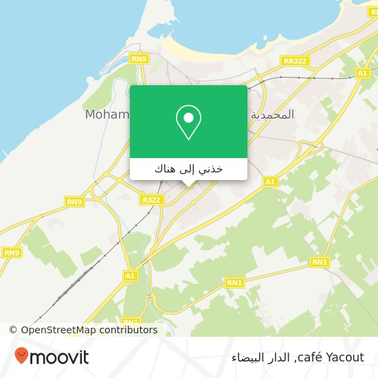 خريطة café Yacout