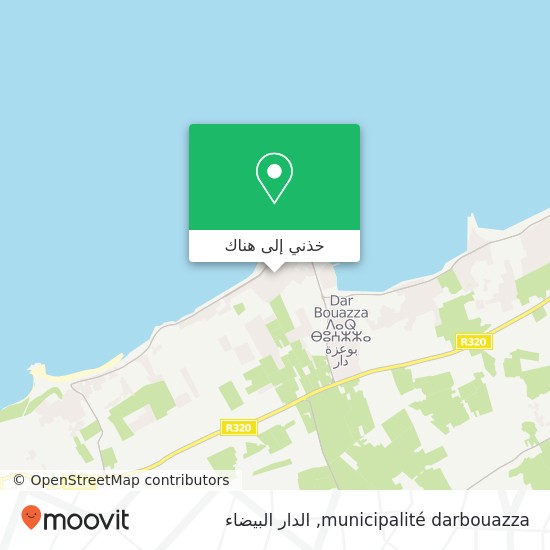 خريطة municipalité darbouazza