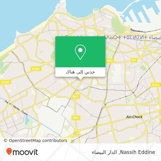 خريطة Nassih Eddine