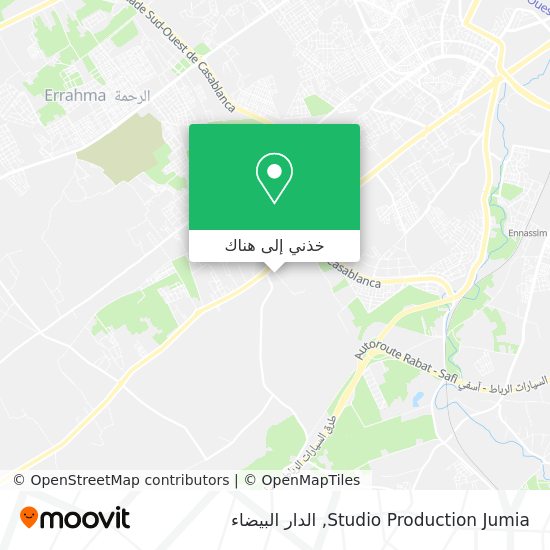خريطة Studio Production Jumia