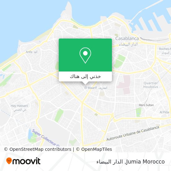 خريطة Jumia Morocco