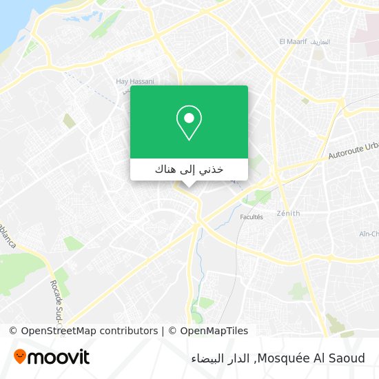 خريطة Mosquée Al Saoud