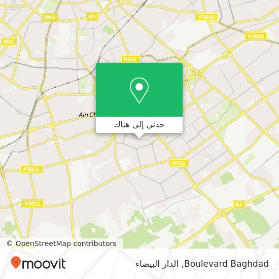 خريطة Boulevard Baghdad
