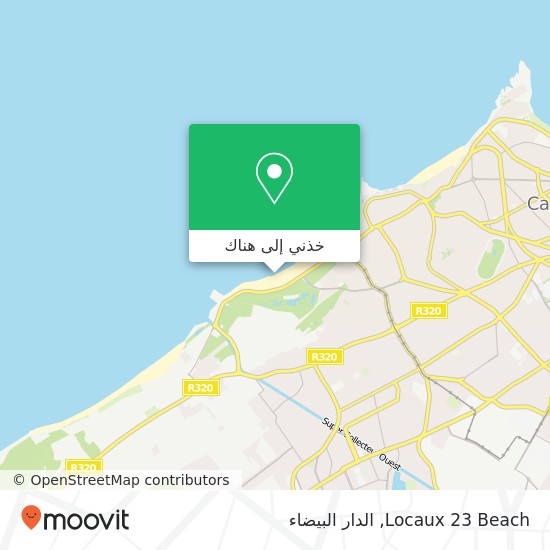 خريطة Locaux 23 Beach