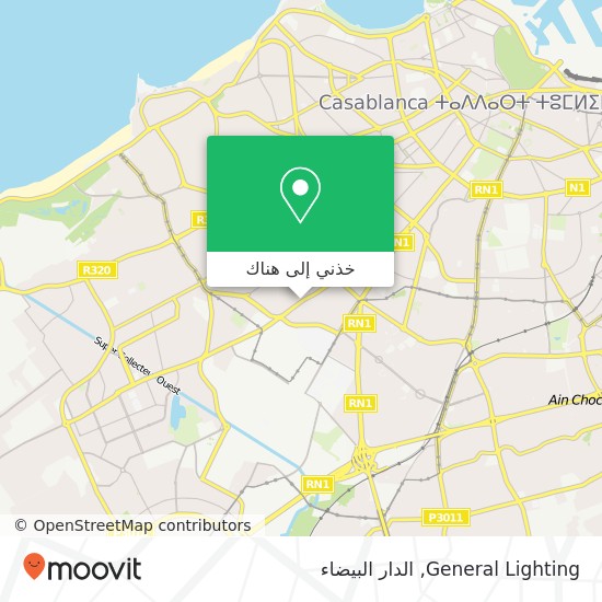 خريطة General Lighting