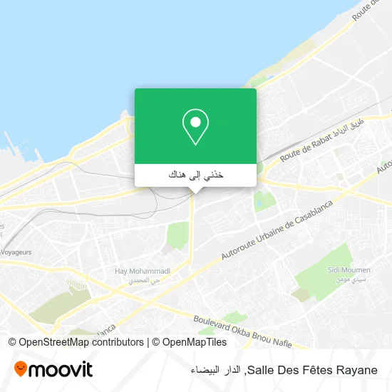 خريطة Salle Des Fêtes Rayane