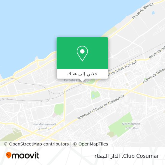 خريطة Club Cosumar