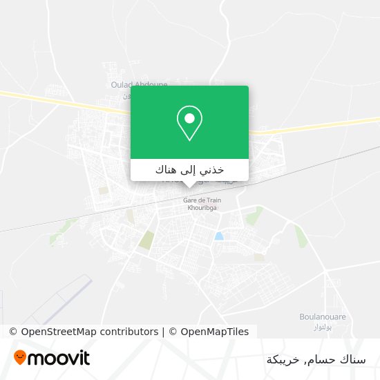 خريطة سناك حسام