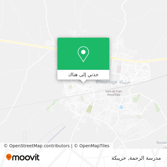 خريطة مدرسة الرحمة