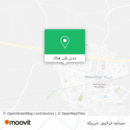 خريطة صيدلية غزلاوي