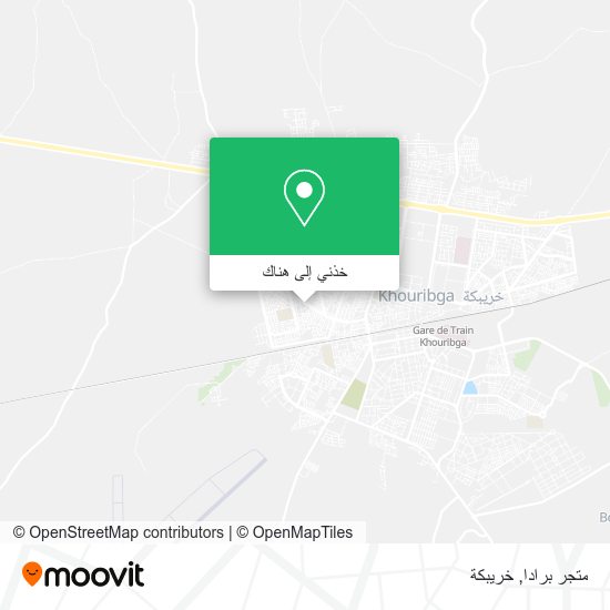 خريطة متجر برادا