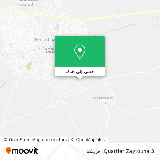 خريطة Quartier Zaytouna 3