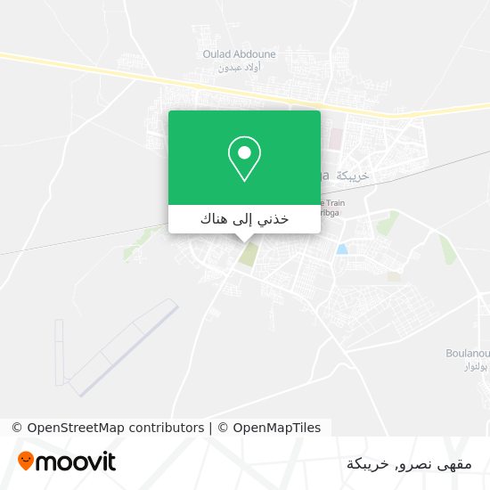 خريطة مقهى نصرو