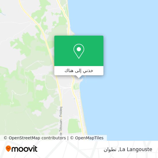 خريطة La Langouste