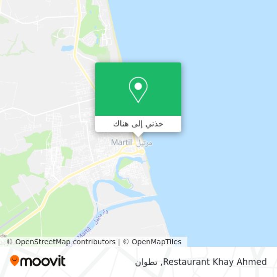 خريطة Restaurant Khay Ahmed