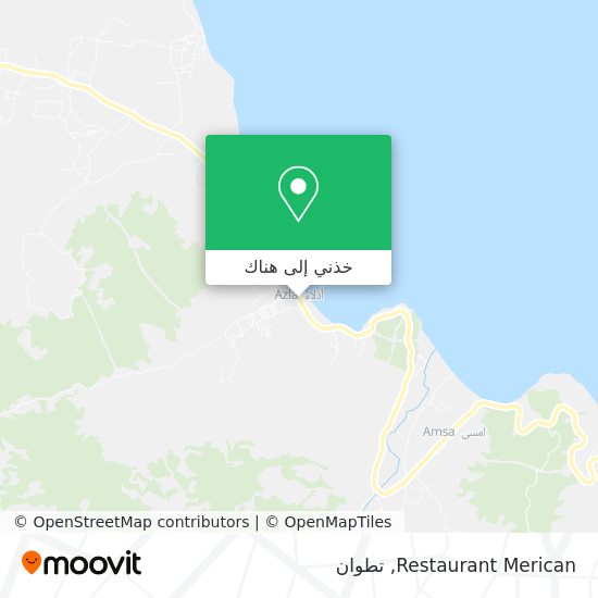خريطة Restaurant Merican