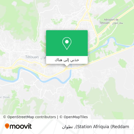 خريطة Station Afriquia (Reddam)