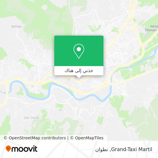 خريطة Grand-Taxi Martil