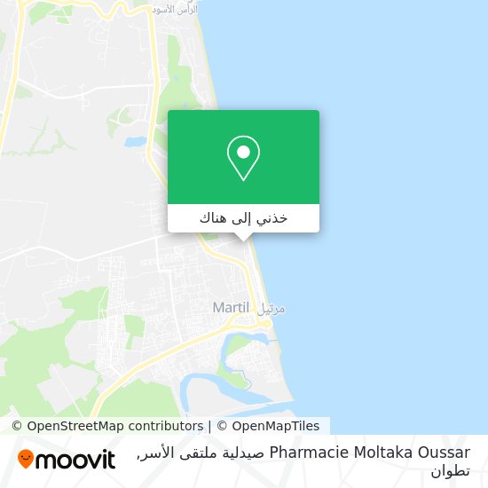 خريطة Pharmacie Moltaka Oussar صيدلية ملتقى الأسر