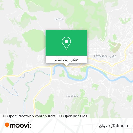 خريطة Taboula
