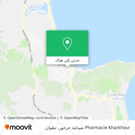 خريطة Pharmacie Kharkhour صيدلية خرخور