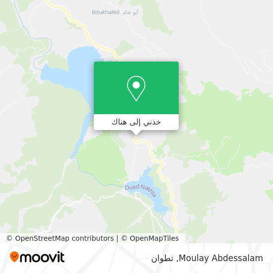 خريطة Moulay Abdessalam